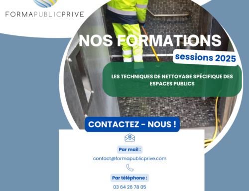 FORMATION – LES TECHNIQUES DE NETTOYAGE SPECIFIQUE DES ESPACES PUBLICS