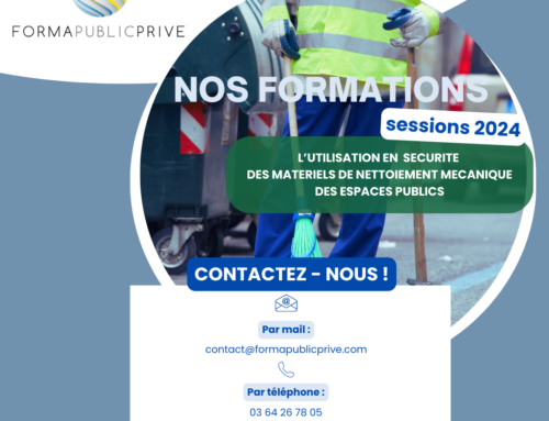 Formation : L’Utilisation en Sécurité des Matériels de Nettoiement Mécanique des Espaces Publics